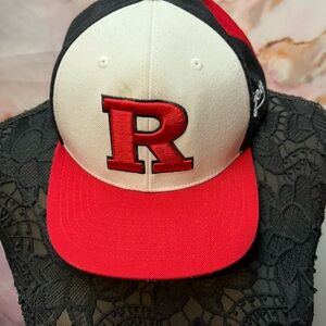 Rutgers Scarlett Knights Top of the World Red and Black Hat
